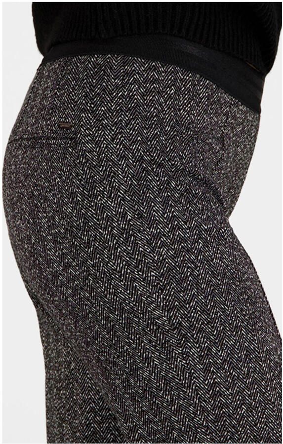 Gardeur Bootcut Slim Broek Zaria 622801 Black Dames