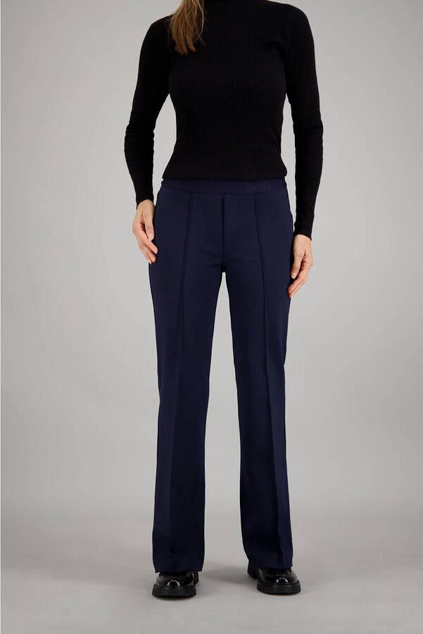 Gardeur slim fit broek ZILLA marine - Foto 3