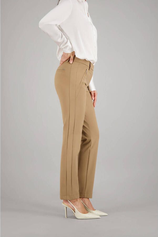 Gardeur Pantalon Zene57 602471 Beige Dames