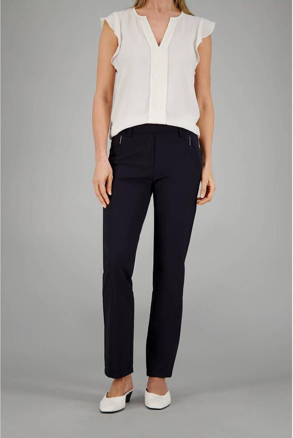 Gardeur Pantalon Zene57 602471 Blue Dames