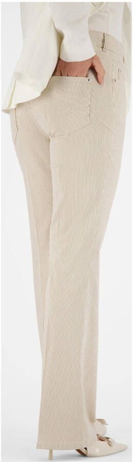 Gardeur Bootcut Slim Jeans Zuri126 White Dames