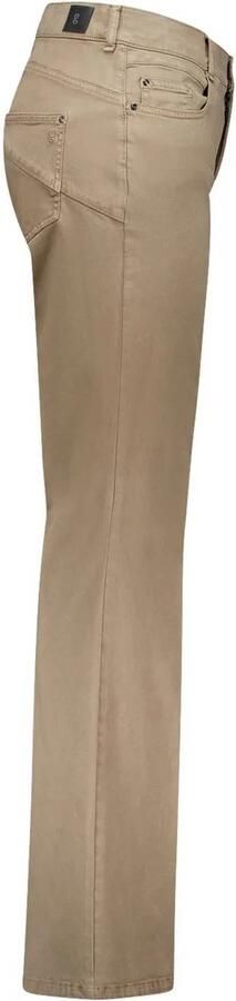 Gardeur straight regular waist casual broek camel - Foto 3