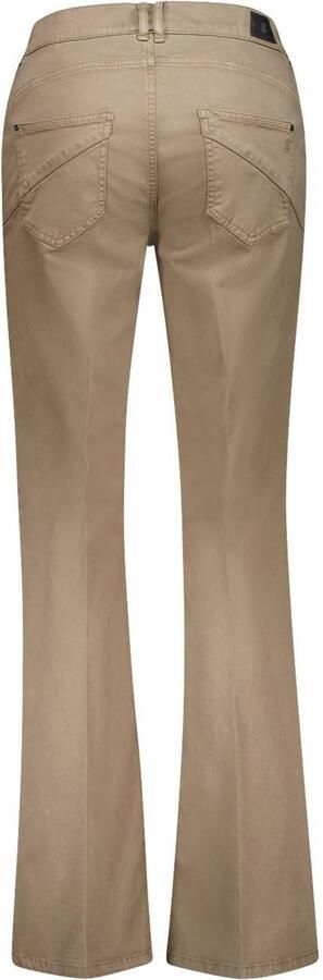 Gardeur straight regular waist casual broek camel - Foto 2
