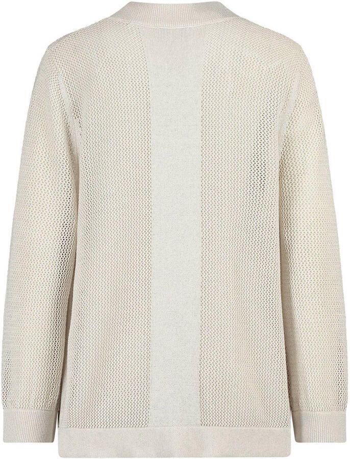 Gardeur vest gebreid beige