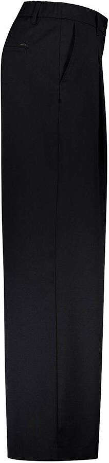 Gardeur wide leg broek met wol zwart - Foto 2