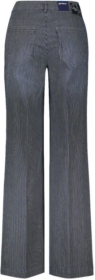 Gardeur wide leg jeans donkerblauw - Foto 2
