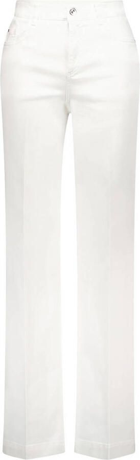Gardeur wide leg jeans wit