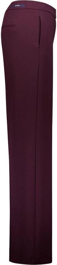 Gardeur Regular fit stoffen broek met elastische band model 'FRANCA800' - Foto 3