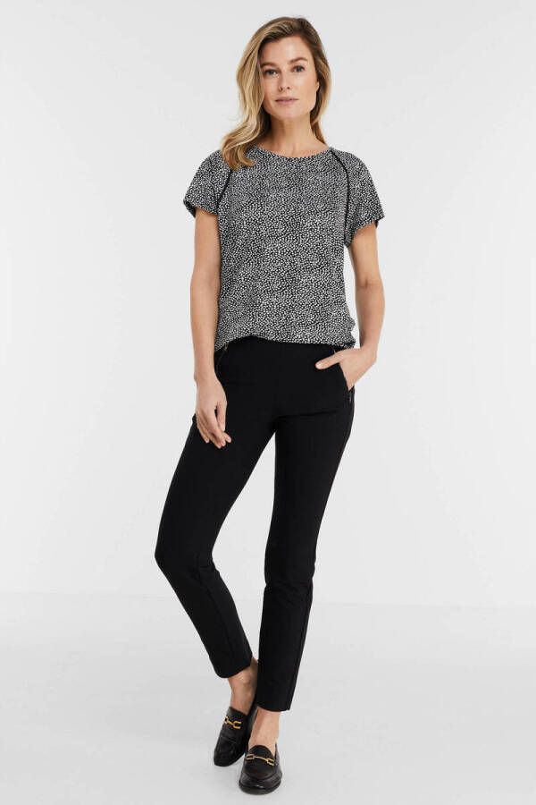 Gardeur Trousers MIINTO-a447dd2b5ce61fe57c9f Zwart Dames