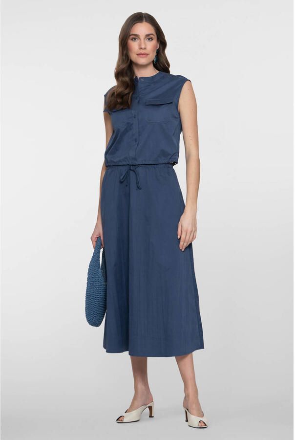 Geisha A-lijn rok blauw
