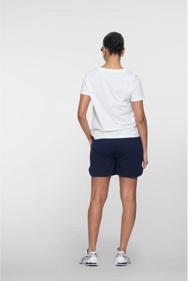 Geisha baggy regular waist sweatshort donkerblauw - Foto 2