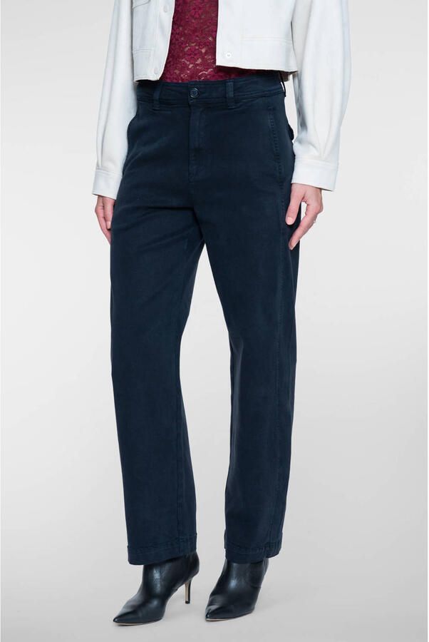 Geisha barrel jeans donkerblauw