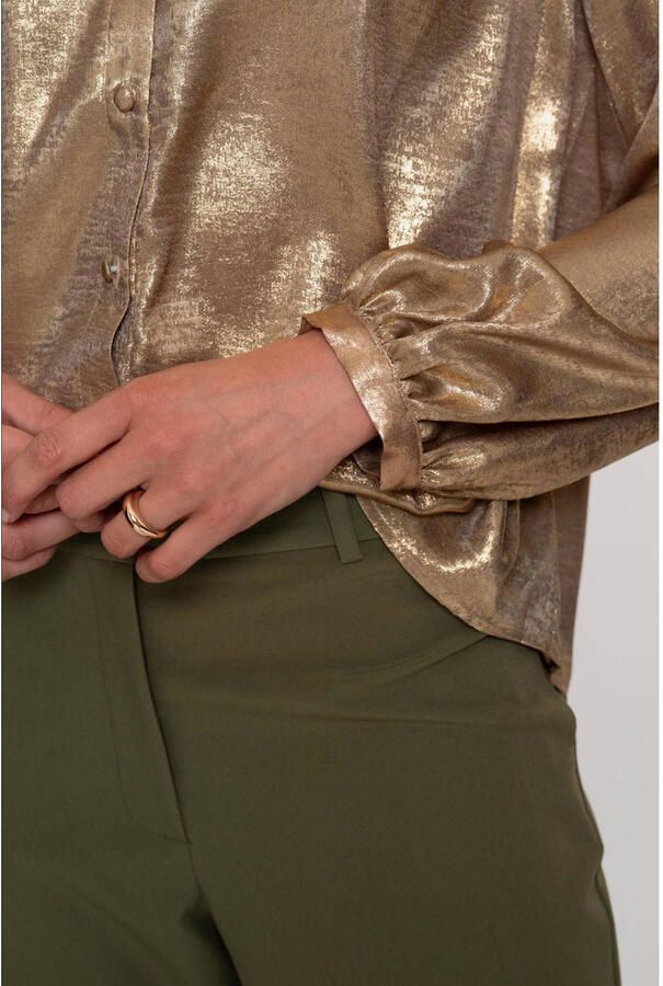 Geisha blouse goud - Foto 3