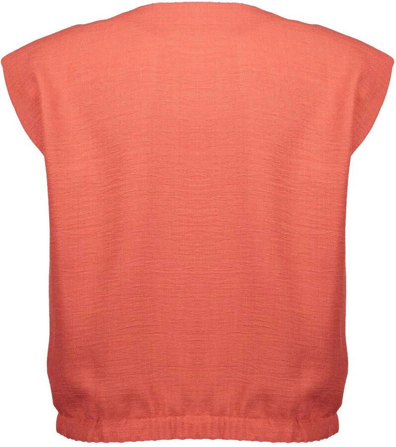 Geisha blouse koraalrood - Foto 2