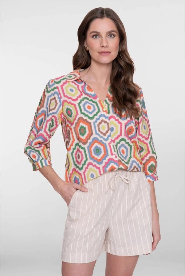 Geisha blouse multi