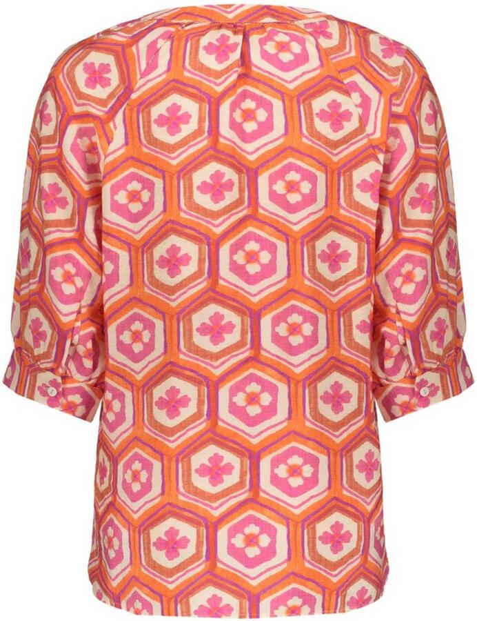 Geisha blouse oranje - Foto 2