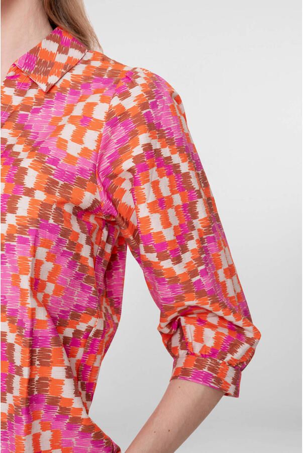 Geisha blouse roze - Foto 3