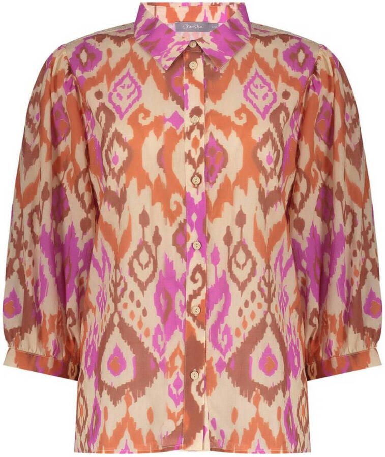 Geisha blouse roze - Foto 2