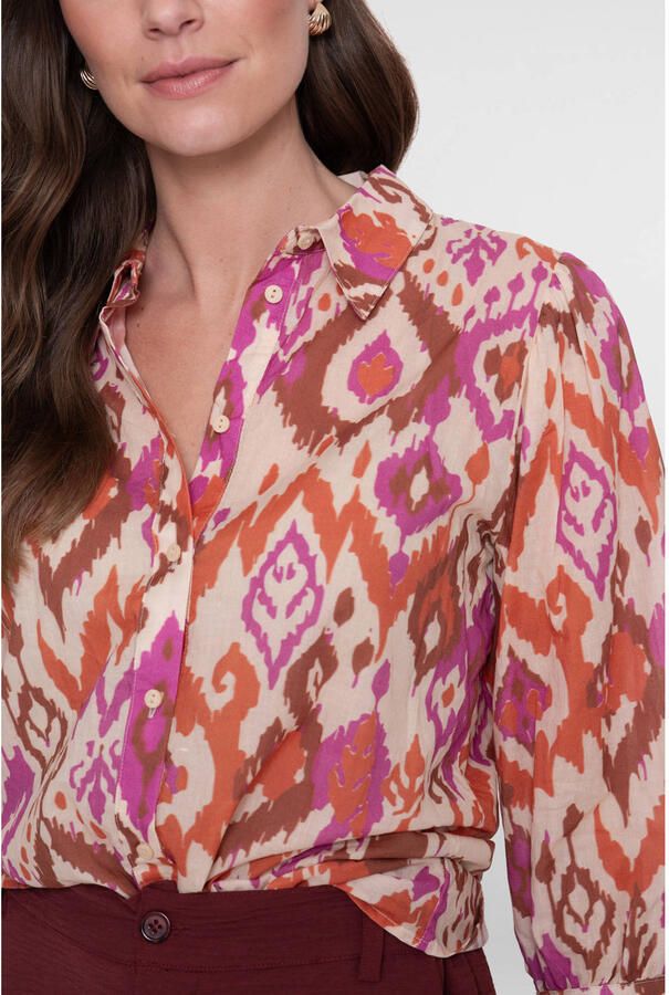Geisha blouse roze - Foto 3