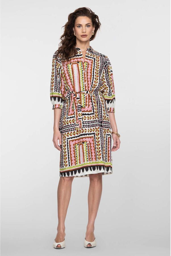 Geisha blousejurk multi