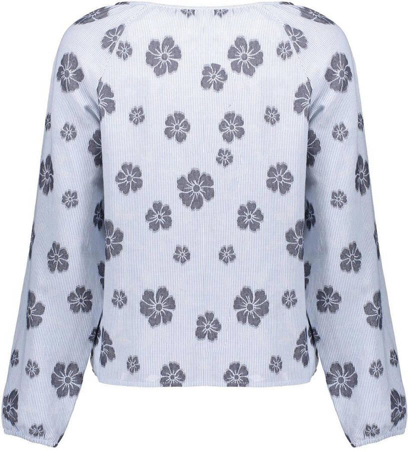 Geisha blousetop lichtblauw - Foto 2