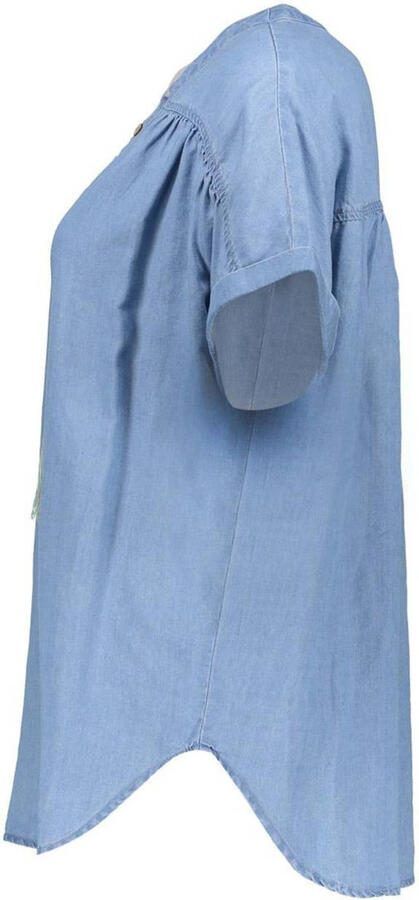 Geisha blousetop medium blue denim - Foto 2