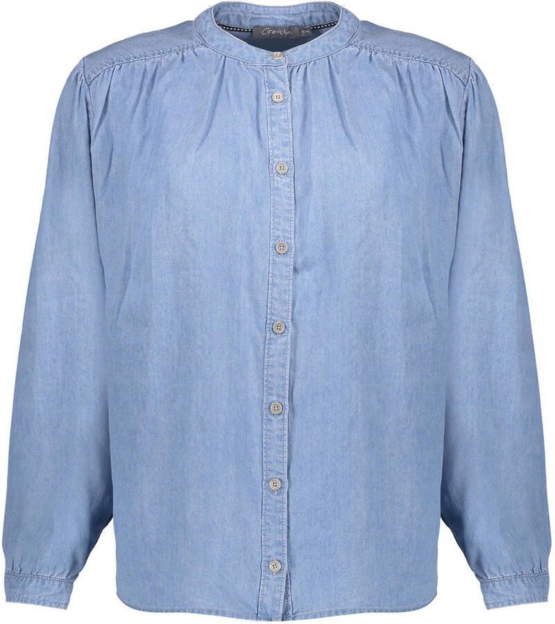 Geisha denim blouse blauw - Foto 2
