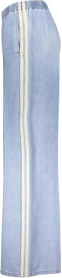 Geisha denim straight regular waist casual broek blauw - Foto 3