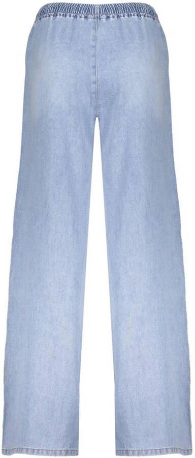 Geisha denim straight regular waist casual broek blauw - Foto 2