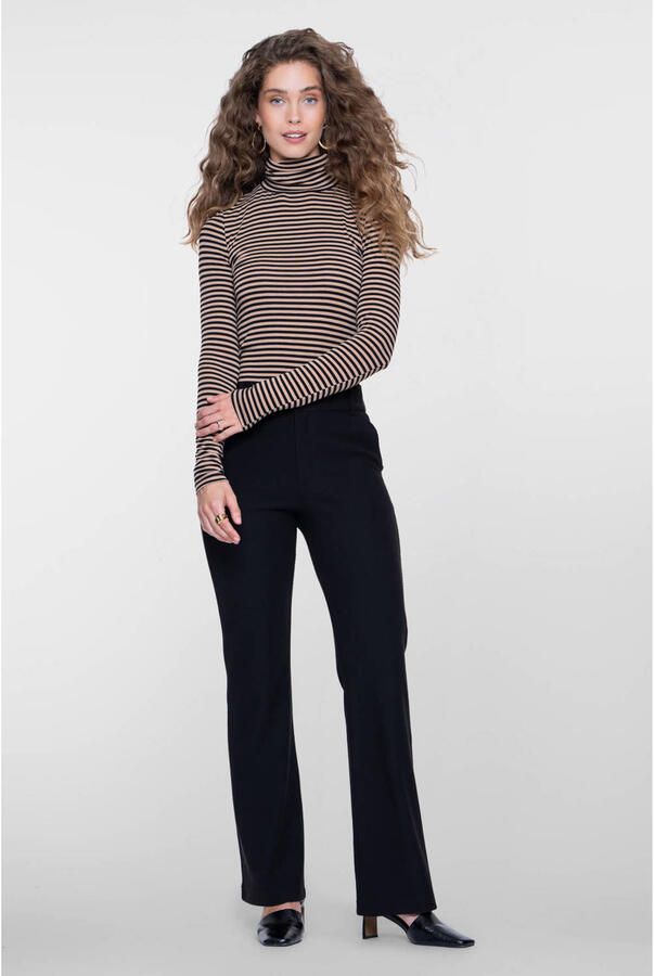 Geisha flared broek zwart - Foto 2