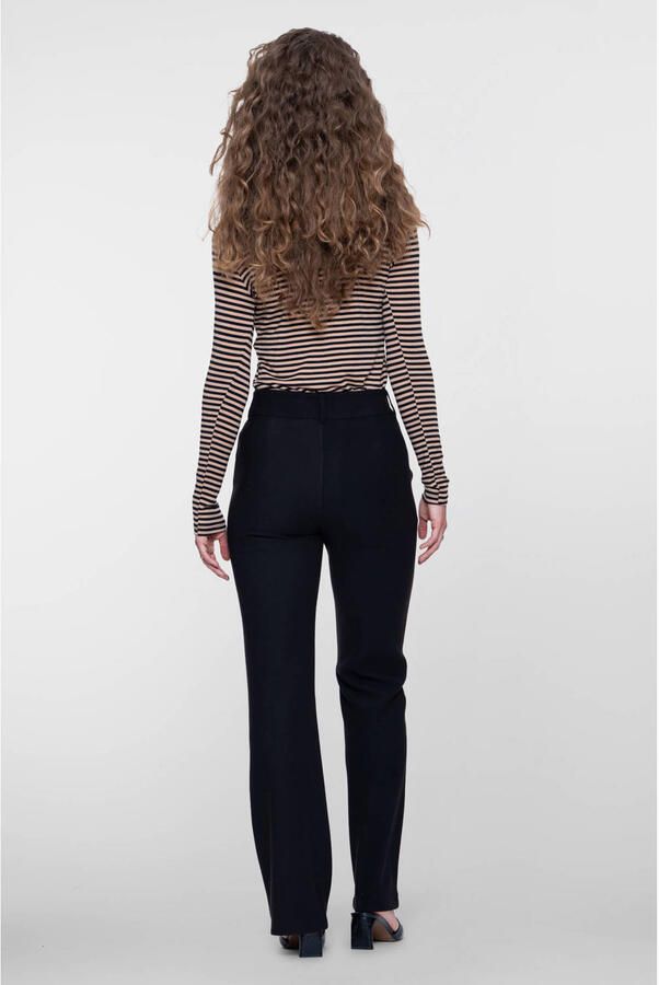 Geisha flared broek zwart - Foto 3