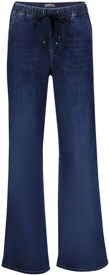 Geisha flared jeans donkerblauw - Foto 3