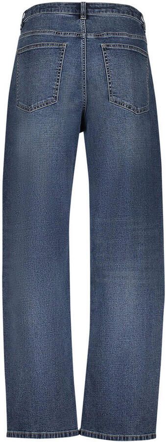Geisha high waist barrel jeans medium blauw - Foto 2