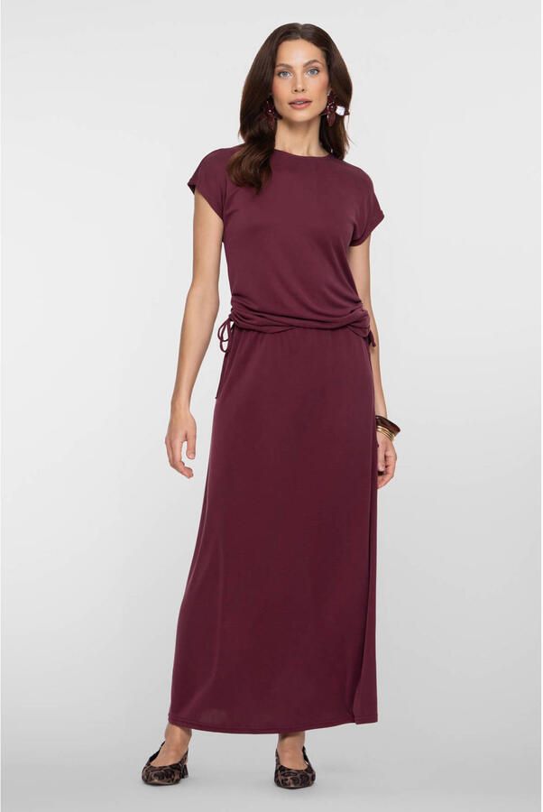 Geisha kokerrok aubergine - Foto 3