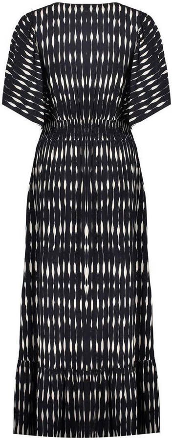 Geisha maxi jurk zwart