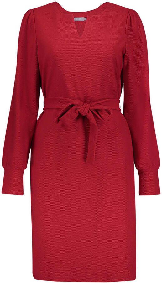 Geisha midi jurk rood