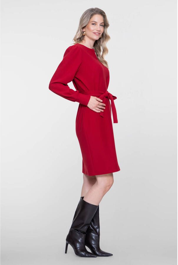 Geisha midi jurk rood - Foto 2