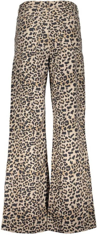 Geisha Jeans met Luipaardprint Multicolor Dames