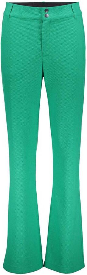 Geisha straight high waist broek groen - Foto 3