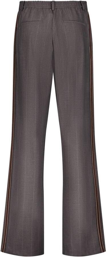 Geisha straight leg geruite pantalon bruin - Foto 2