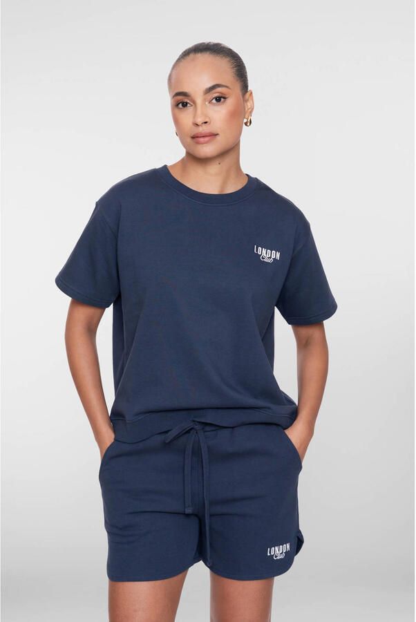 Geisha T-shirt donkerblauw