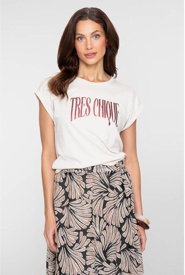 Geisha T-shirt ecru