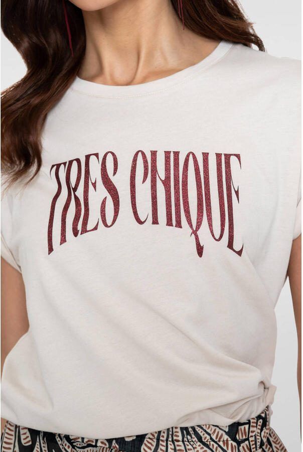 Geisha T-shirt ecru - Foto 2