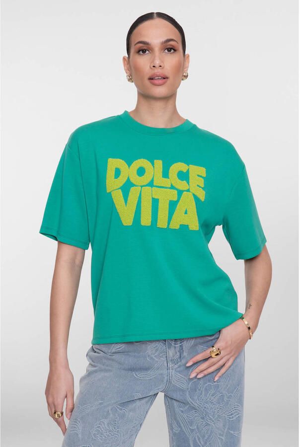 Geisha T-shirt groen