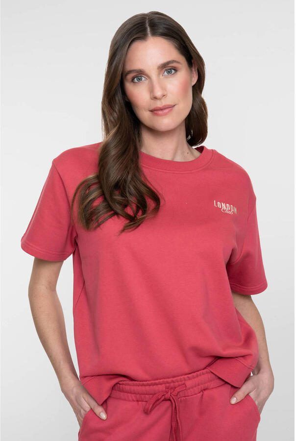Geisha T-shirt koraalrood