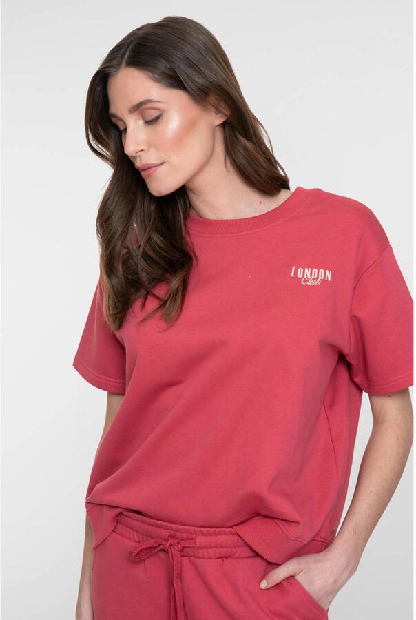 Geisha T-shirt koraalrood - Foto 3