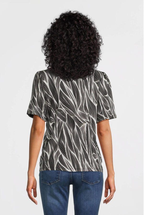 Geisha T-shirt met all over print - Foto 4