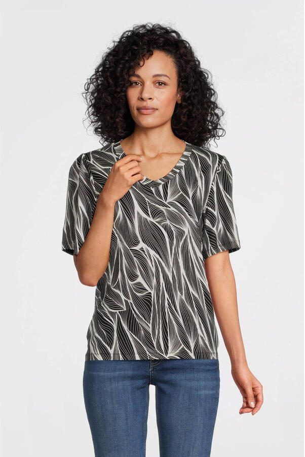 Geisha T-shirt met all over print - Foto 5