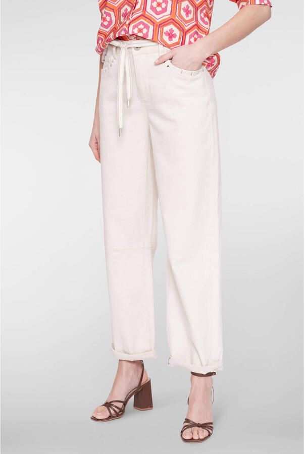 Geisha tapered jeans wit