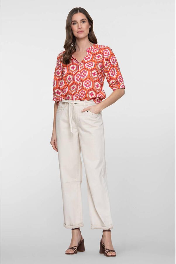 Geisha tapered jeans wit - Foto 2
